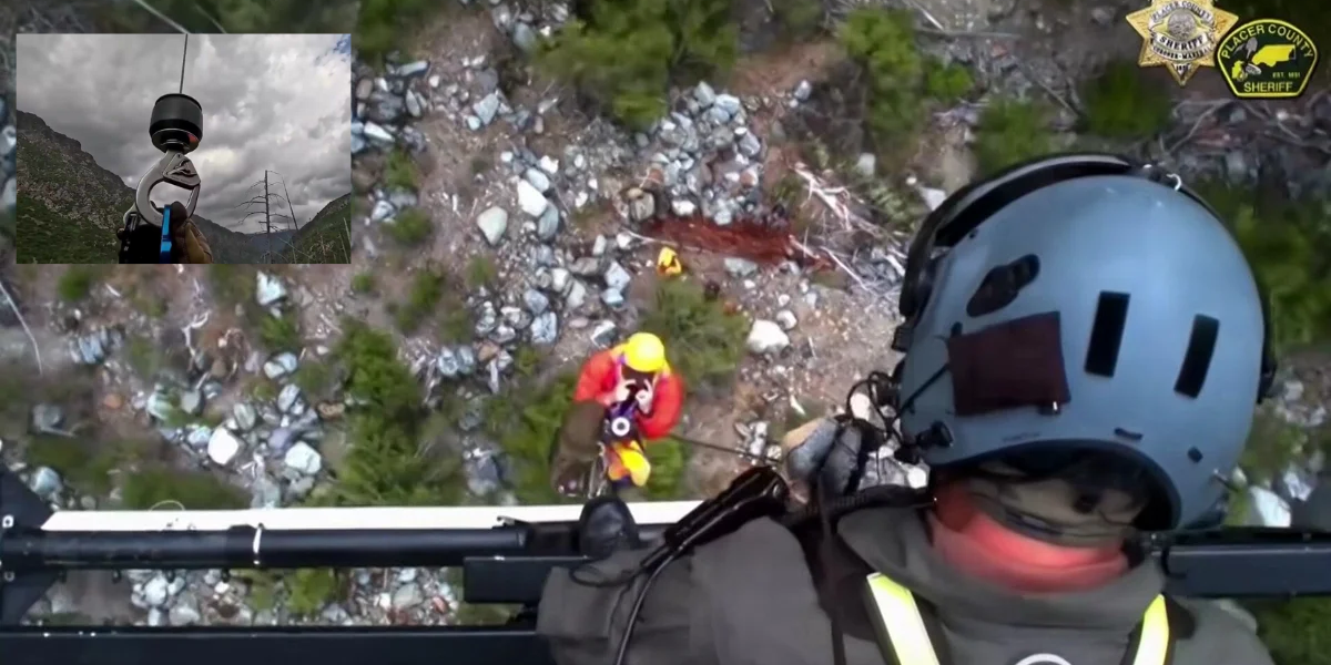 2 Hikers Rescued by Helicopter After Getting Lost Near Foresthill