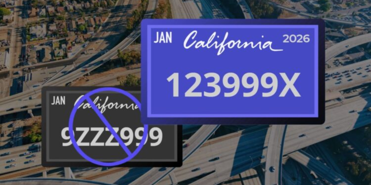 Big Changes Coming to California License Plates After 45 Years, DMV Confirms