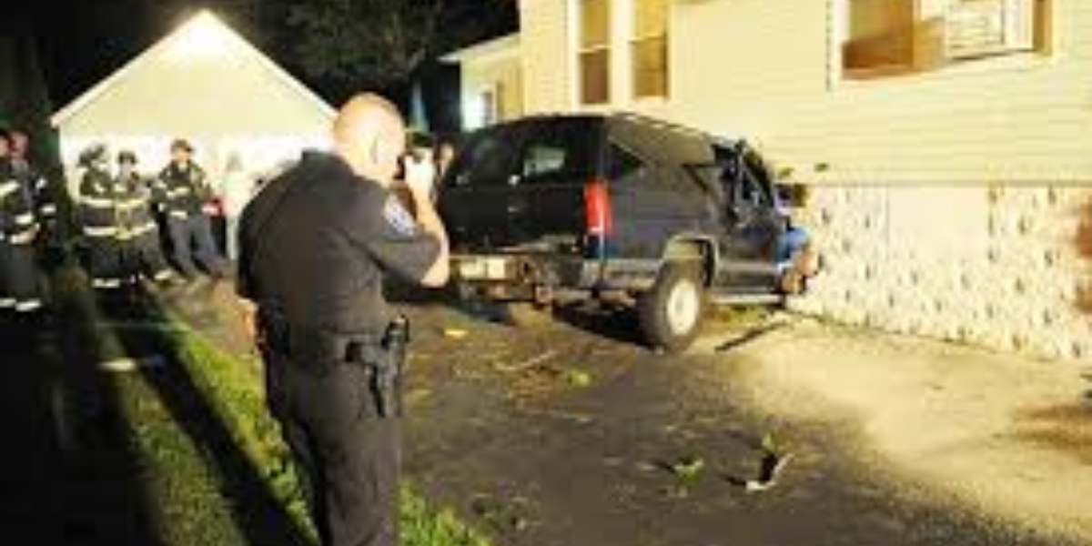 Brockton Crash: Car Smashes Into House, Two People Injured