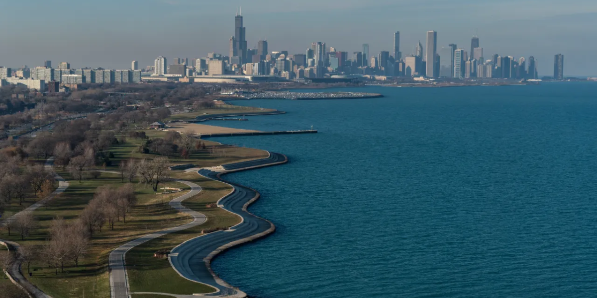 Chicago’s South Side: Man Hospitalized After Falling Into Lake Michigan While Biking