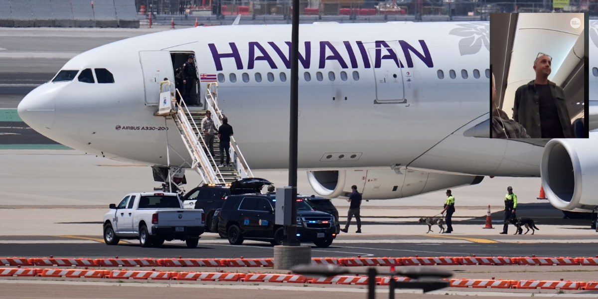 Hawaiian Airlines Flight Evacuated in San Diego After Bomb Threat Hoax; Military Member Arrested