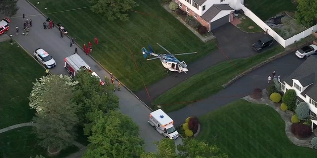 Helicopter Makes Miraculous Emergency Landing in Whitemarsh Township; Tail Rotor Found Nearby