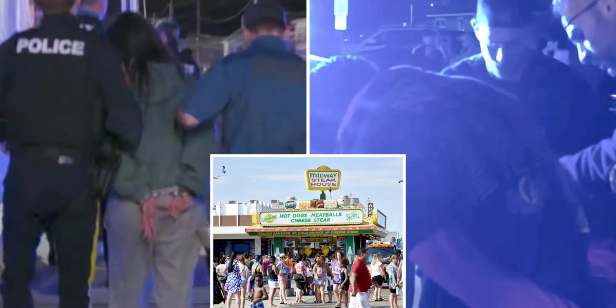 Memorial Day Mayhem at Jersey Shore: 73 Arrested, Including 21 Minors, as Boardwalk Shuts Down Amid Violence
