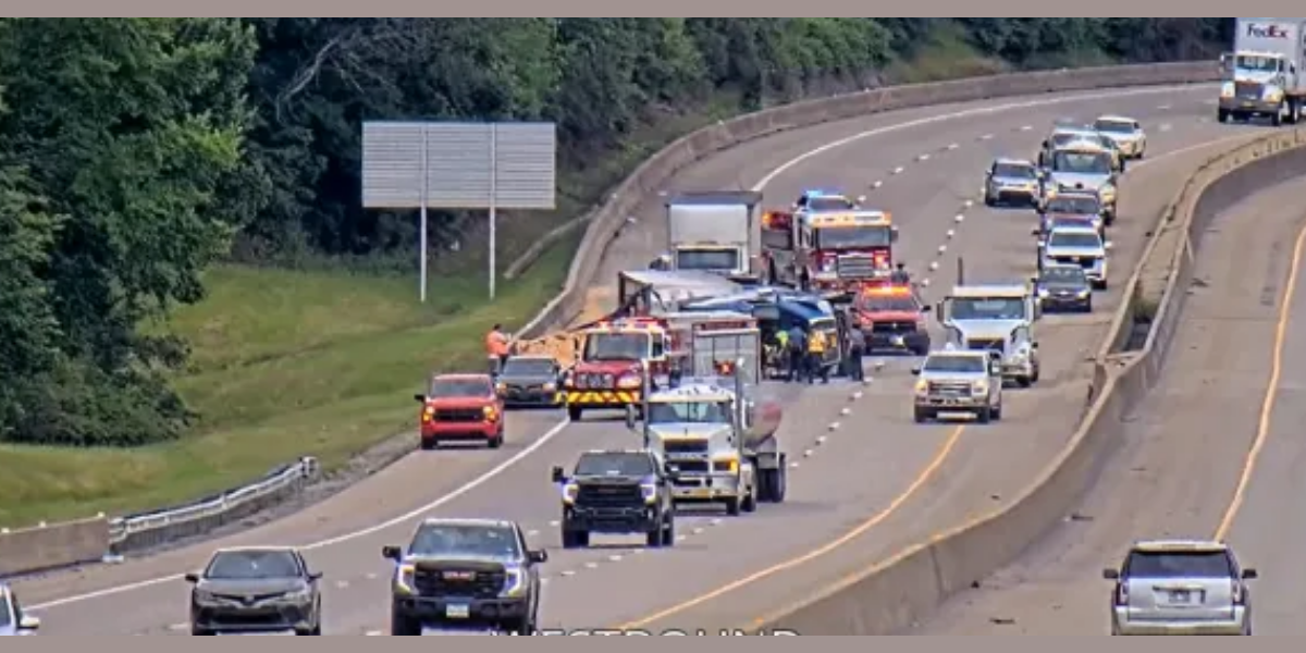 Nine-Hour Delay on I-40 in North Little Rock After Overnight Truck Crash