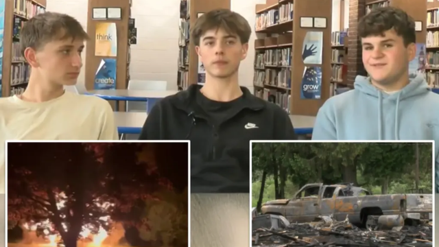 Teenagers Heroically Save Family From Fire After Returning From Prom
