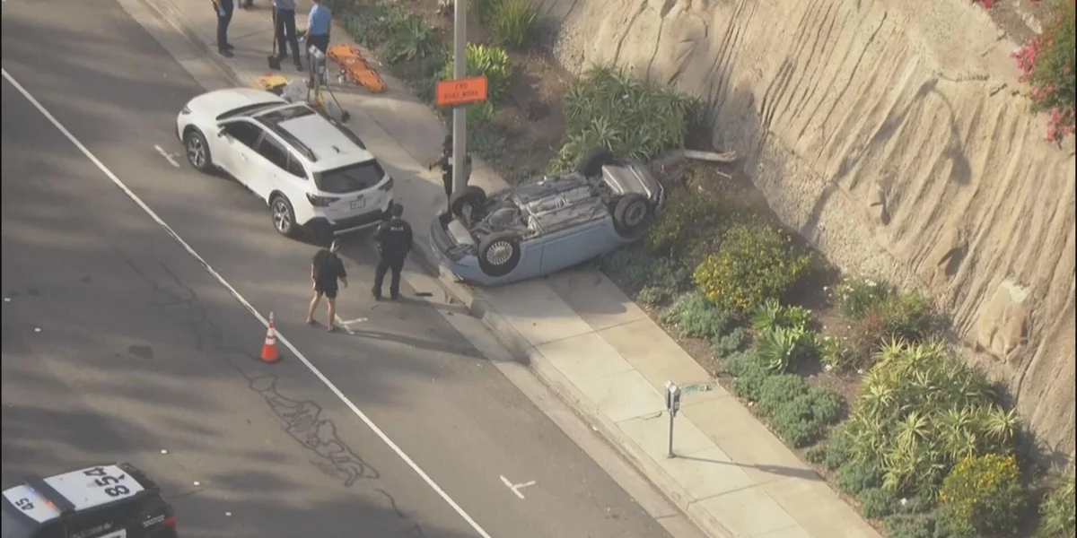 Tragic Accident in Laguna Beach: Man Teaching Teen Relative to Drive Dies After Car Plunges Off Embankment