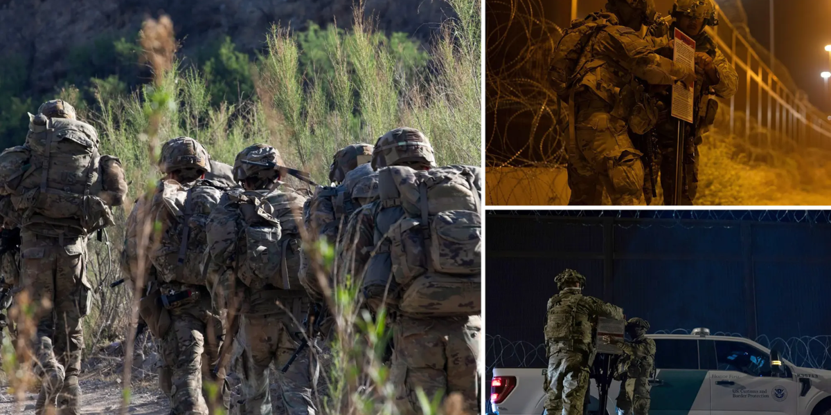 Trump Deploys 1,115 Additional Troops to U.S.-Mexico Border, Total Nears 10,000