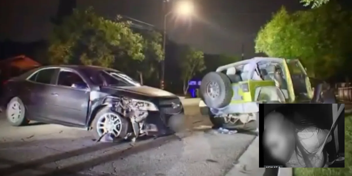 Woman Under the Influence Crashes Car with Two Children Inside in Upland