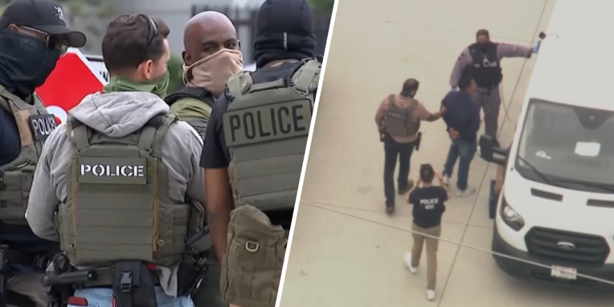 45 People Arrested in Sweeping ICE Raids Across Downtown Los Angeles