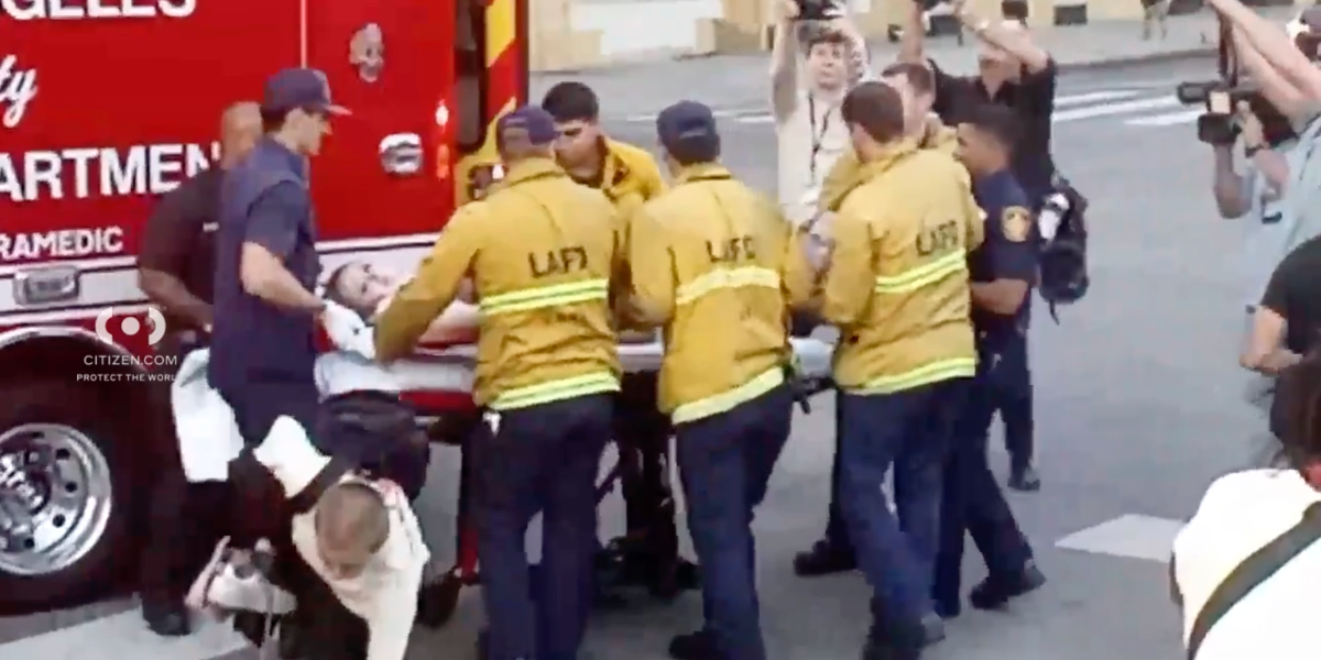 Authorities Search for Driver After Hit-and-Run Crash Into Protesters in Downtown Los Angeles