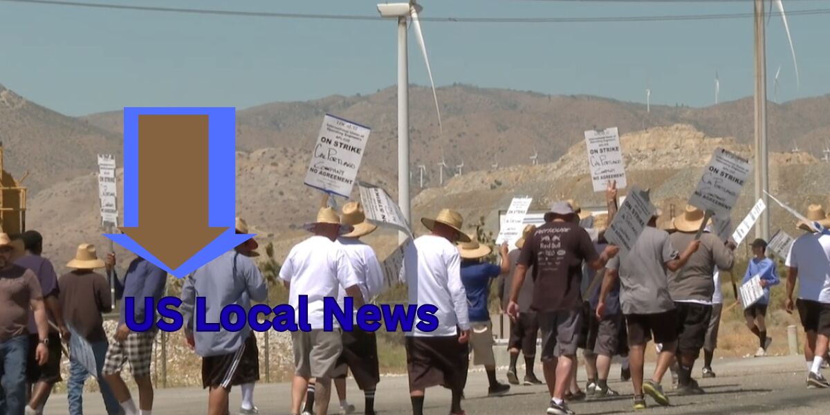 CalPortland Workers Hit the Picket Line in Mojave Demanding Better Pay and Benefits