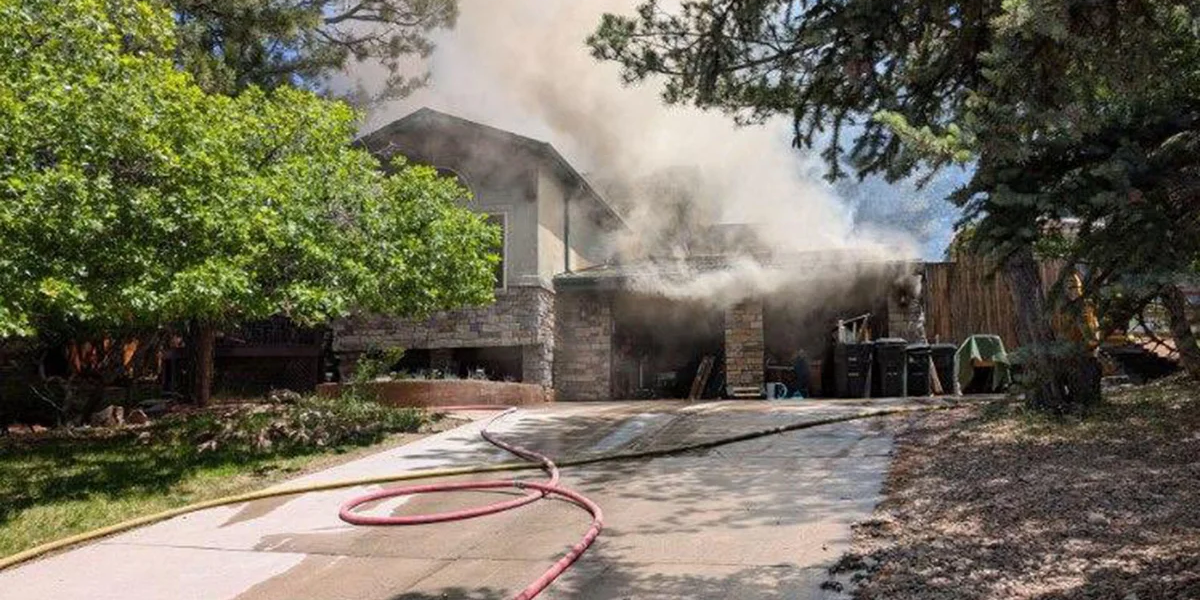 Colorado Home Ravaged by Blaze, Two Hospitalized and Family Pets Still Missing