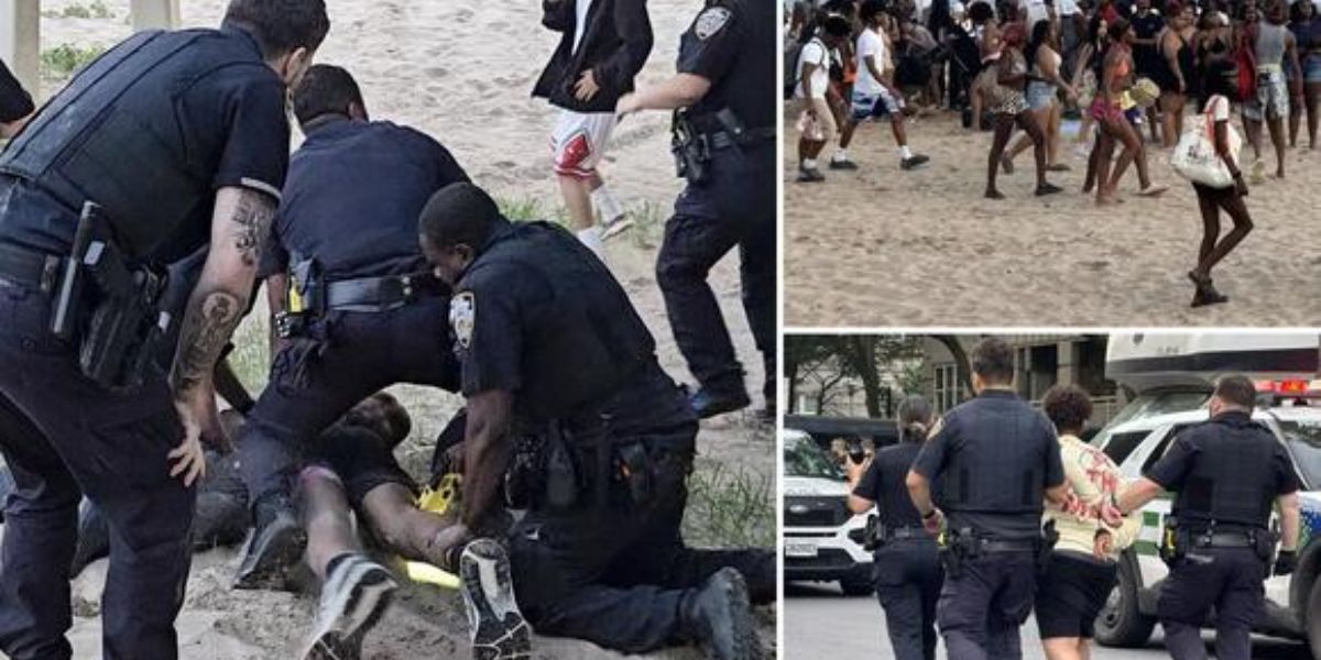 Coney Island Beach Erupts in Violence; NYPD Arrests 16 Teens Amid Summer Heat