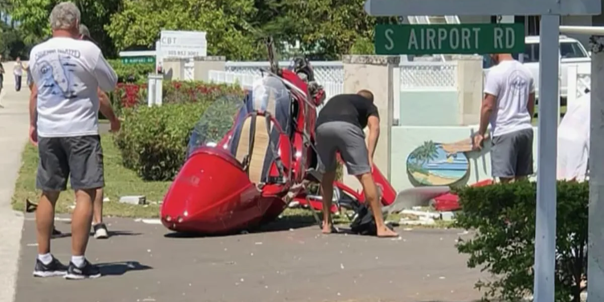 Florida Shock: Helicopter Crash Leaves 4 Injured, Emergency Teams Rush In