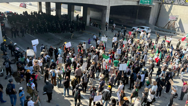 LA Anti-ICE Protests Enter Fourth Night with Immigration Crackdowns and National Guard Mobilization