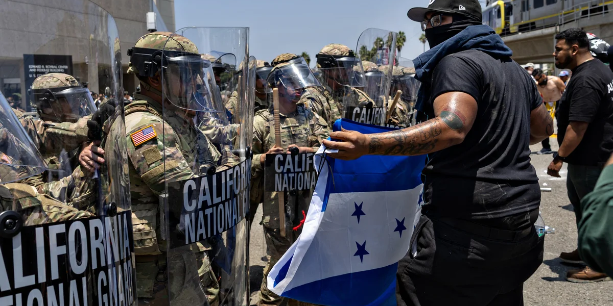 LA Anti-ICE Protests Enter Fourth Night with Immigration Crackdowns and National Guard Mobilization