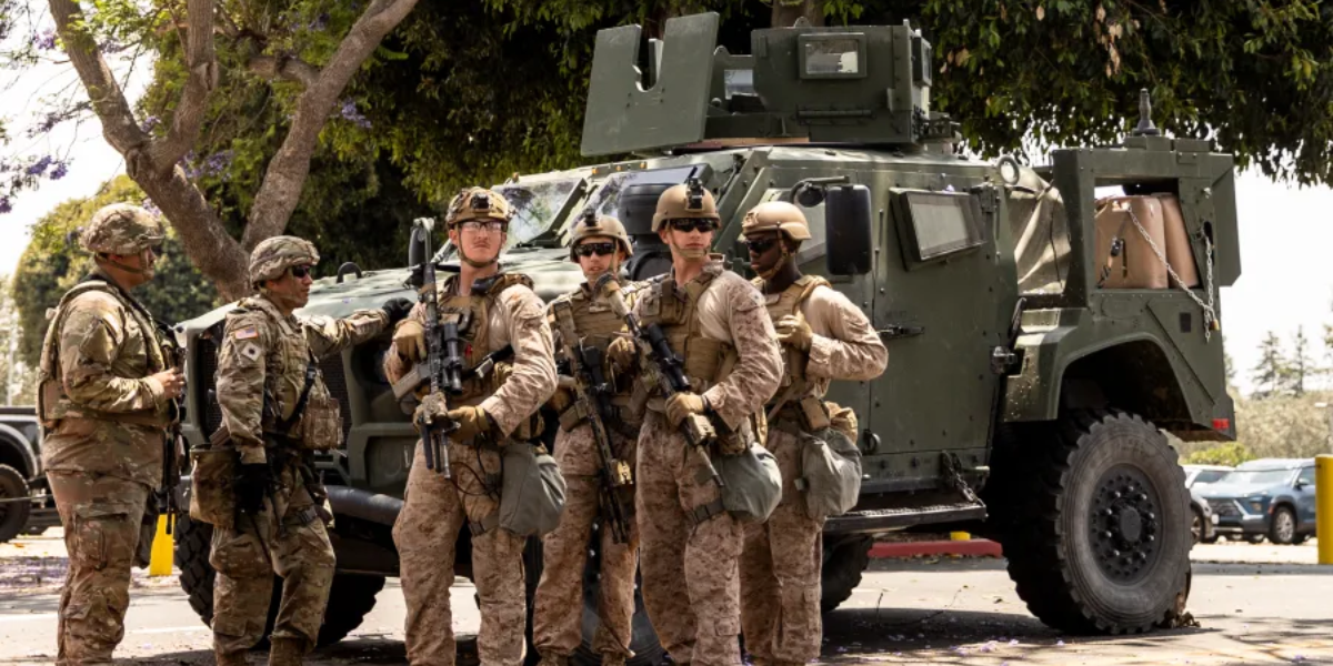 Los Angeles Sees Arrival of 2,000 More Troops Activated by Trump Administration