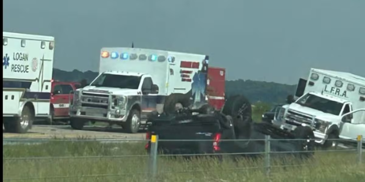 Missouri Valley, IA: Six Injured in Multi-Vehicle Chain Reaction Crash on I-29 Northbound
