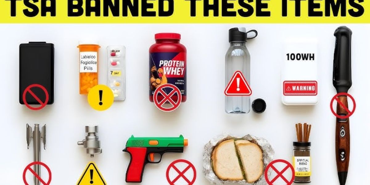 Pack Smart TSA Confirms Banned Items That Could Force Visa Denial