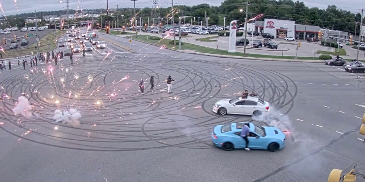 Plymouth Township Traffic Stalled by Street Takeover, Police Launch Investigation
