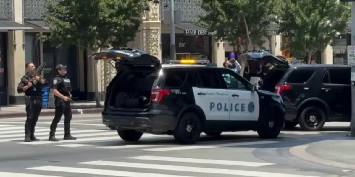 Police Officer Shot in Santa Monica and Suspect Taken into Custody