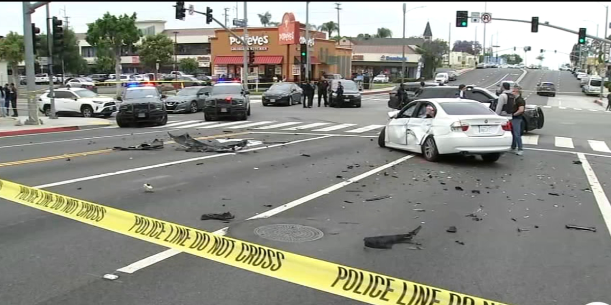 Two Children Injured in Head-On Crash Following Police Pursuit in Inglewood