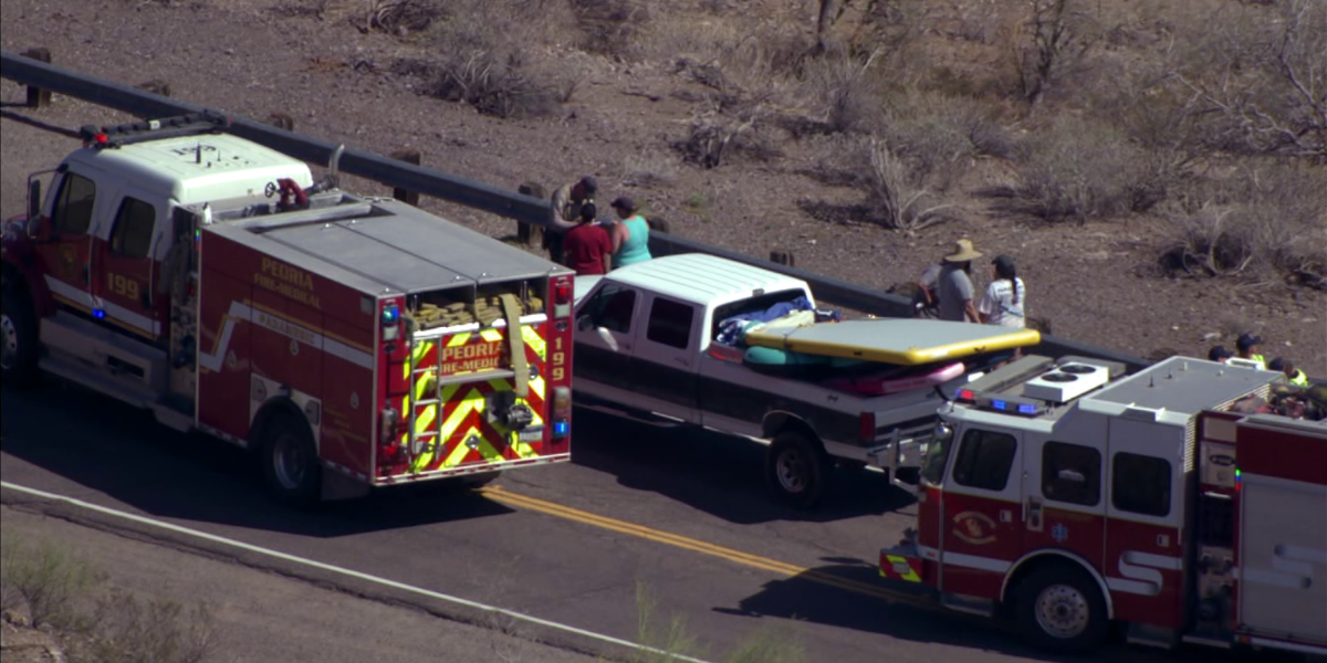 Two Children Seriously Injured After Being Thrown from Truck at Lake Pleasant Campground