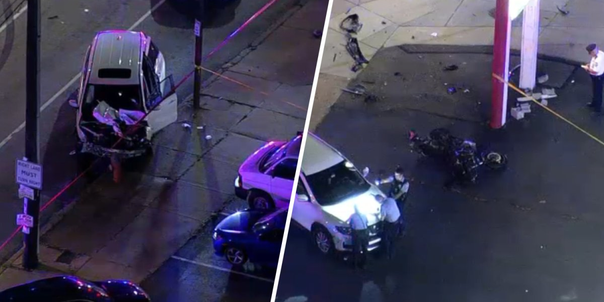 Two Riders Dead After Crashing Stolen Motorcycle into Car on Roosevelt Blvd