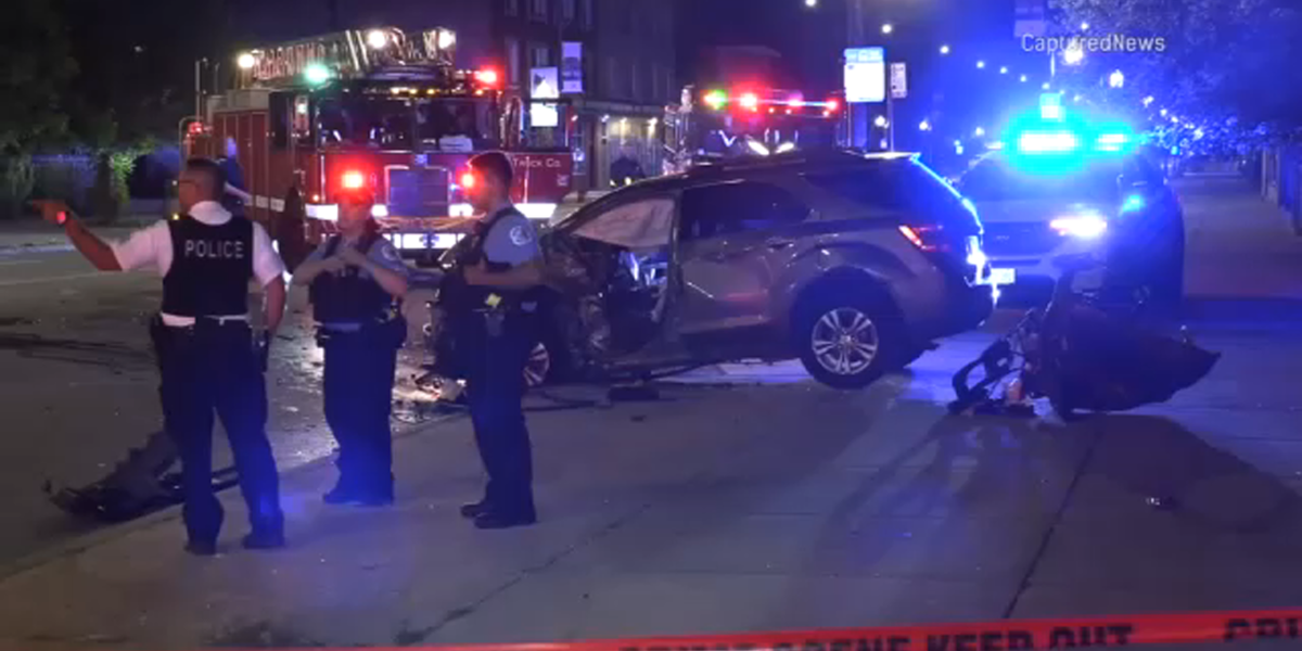 Woodlawn Crash Injures 2 Chicago Officers and Civilian Woman
