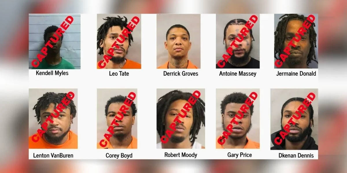 Convicted Killer Derrick Groves on the Run After Dramatic New Orleans Jailbreak