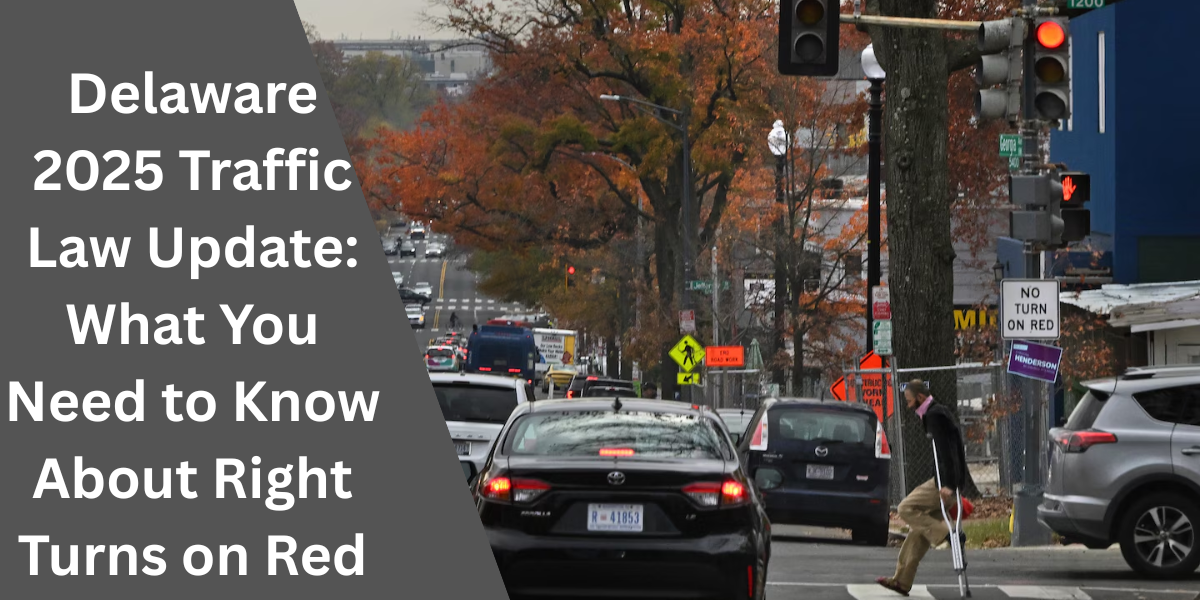 Delaware 2025 Traffic Law Update: What You Need to Know About Right Turns on Red