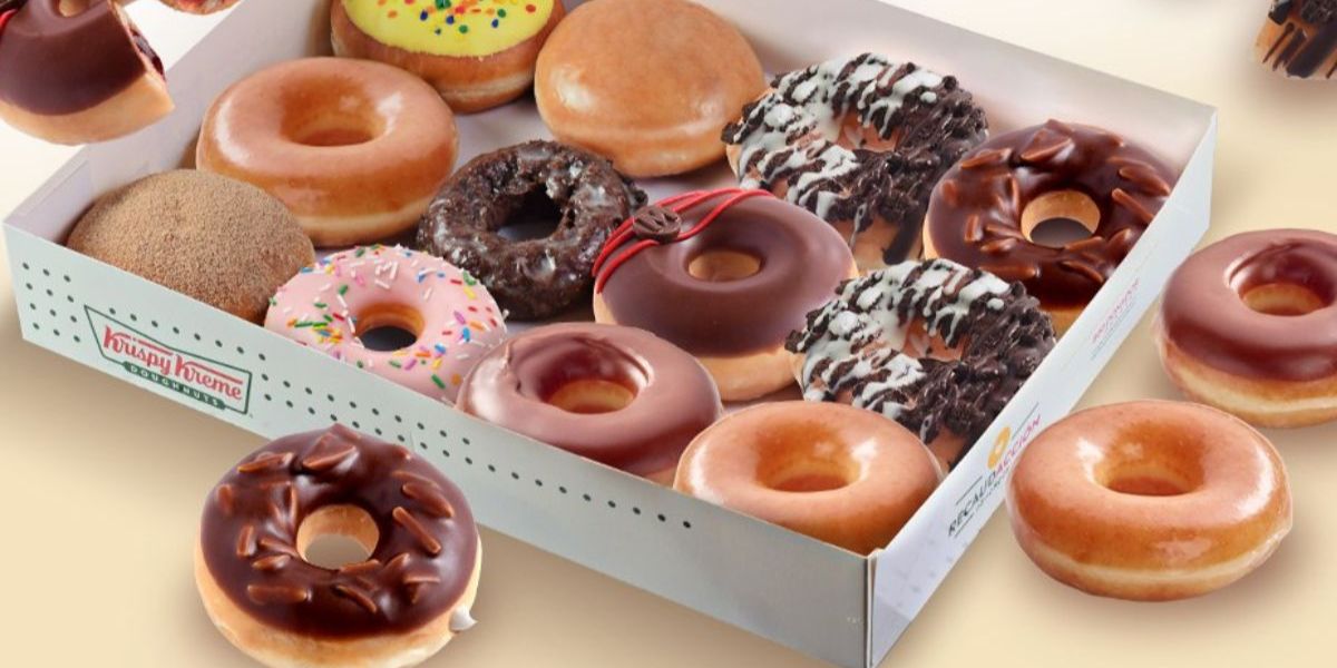 Don’t Miss It Free Original Glazed Doughnut and Patriotic Line Launching July 4