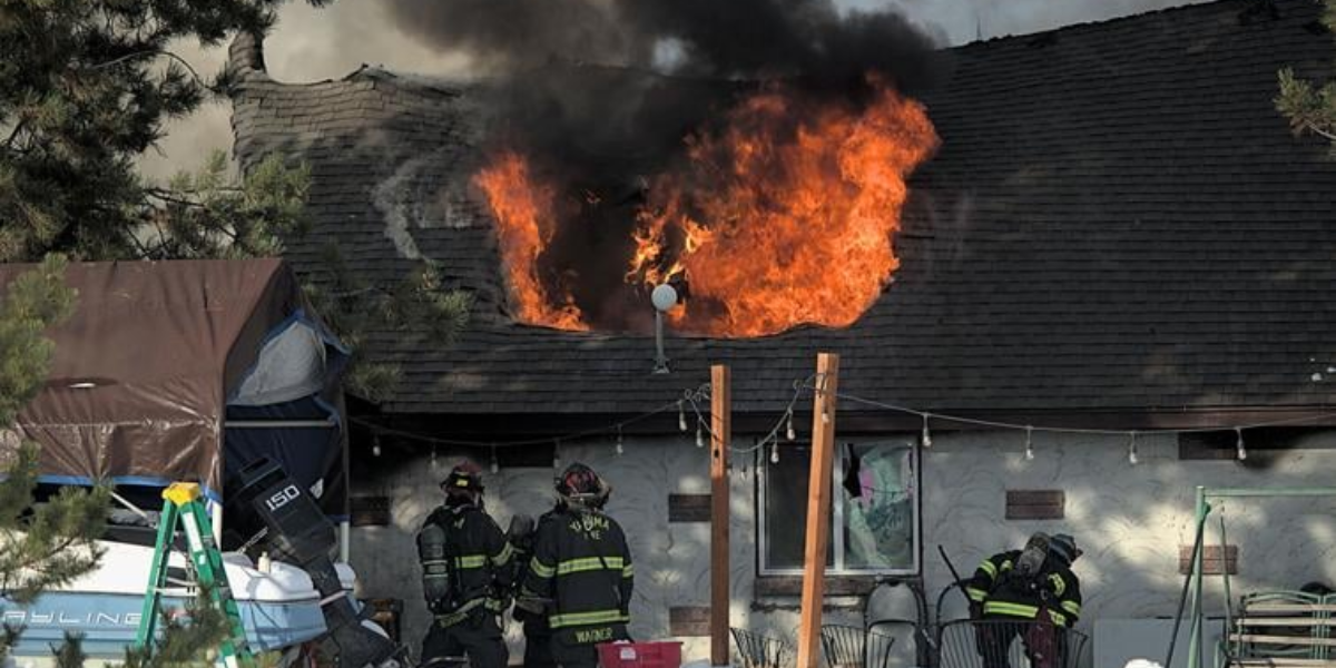 Firefighters Respond to House Fire in North Valleys on Monday Night