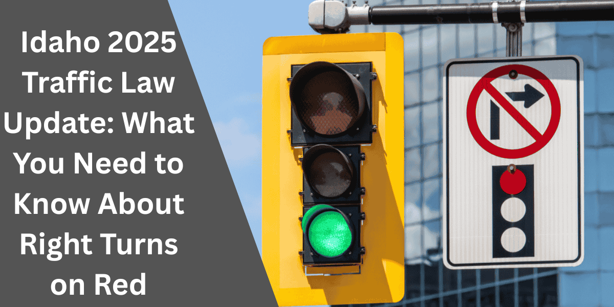 Idaho 2025 Traffic Law Update: What You Need to Know About Right Turns on Red