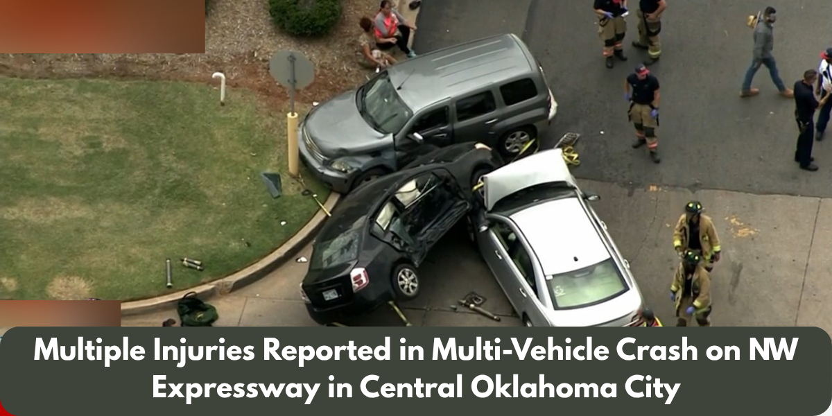 Multiple Injuries Reported in Multi-Vehicle Crash on NW Expressway in Central Oklahoma City