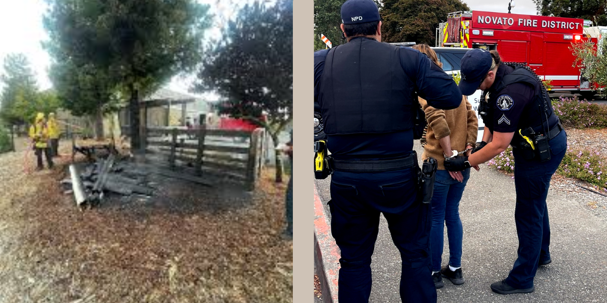 Novato Woman Sets Fire at Church, Now Facing Hate Crime Charges
