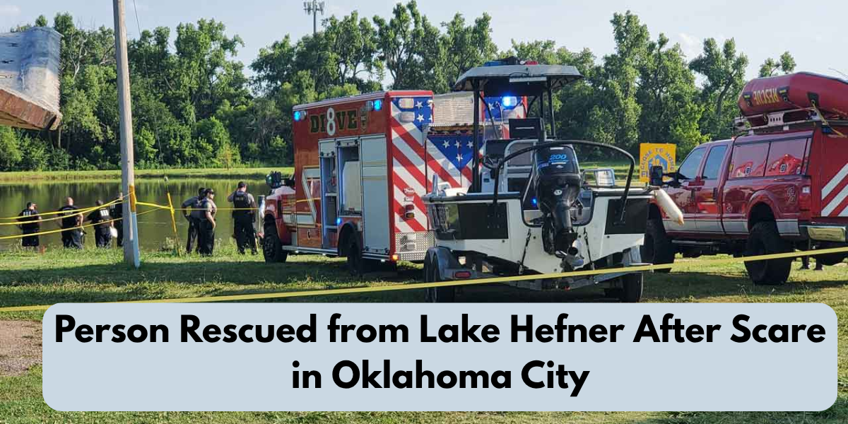 Person Rescued from Lake Hefner After Scare in Oklahoma City