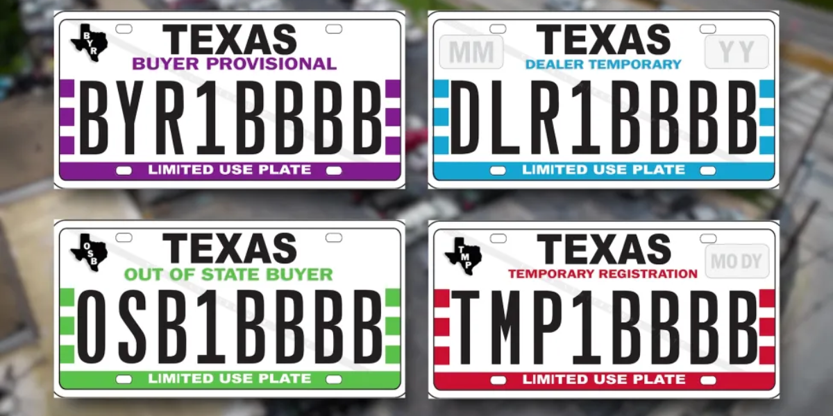 Texas to Transition to All-Metal License Plates: What Car Dealers Need to Know