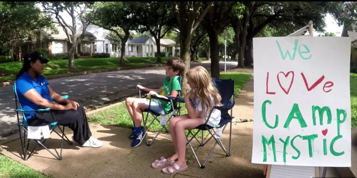 Young Fort Worth Twins Turn Lemonade Stand Into Fundraiser Inspired by Camp Mystic