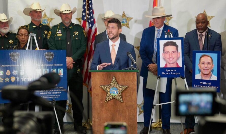 6 Arrested in North Florida Online Child Predator Sting, AG James Uthmeier Confirms