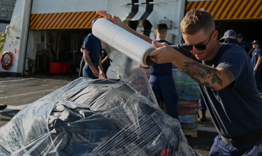 Coast Guard Makes Historic $473 Million Drug Seizure Off Florida Coast