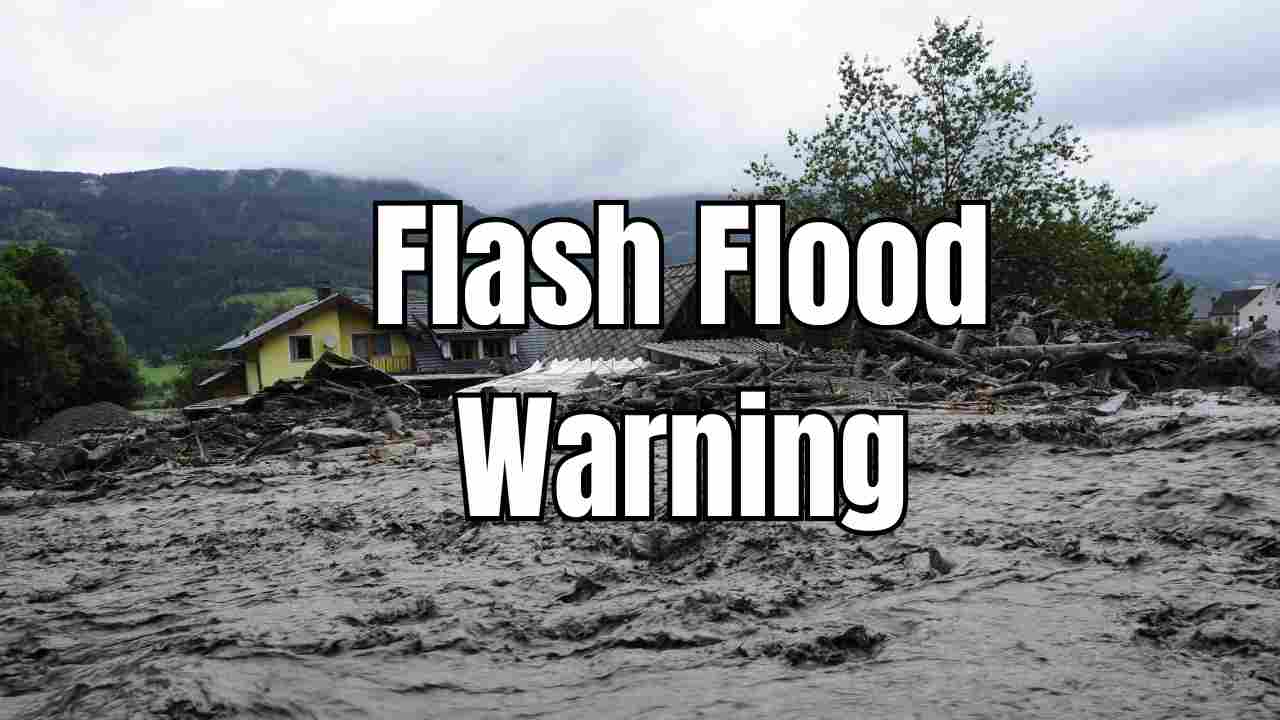Flash Flood Warning Issued for Burlington County, New Jersey, as Heavy Rain Hits the Region