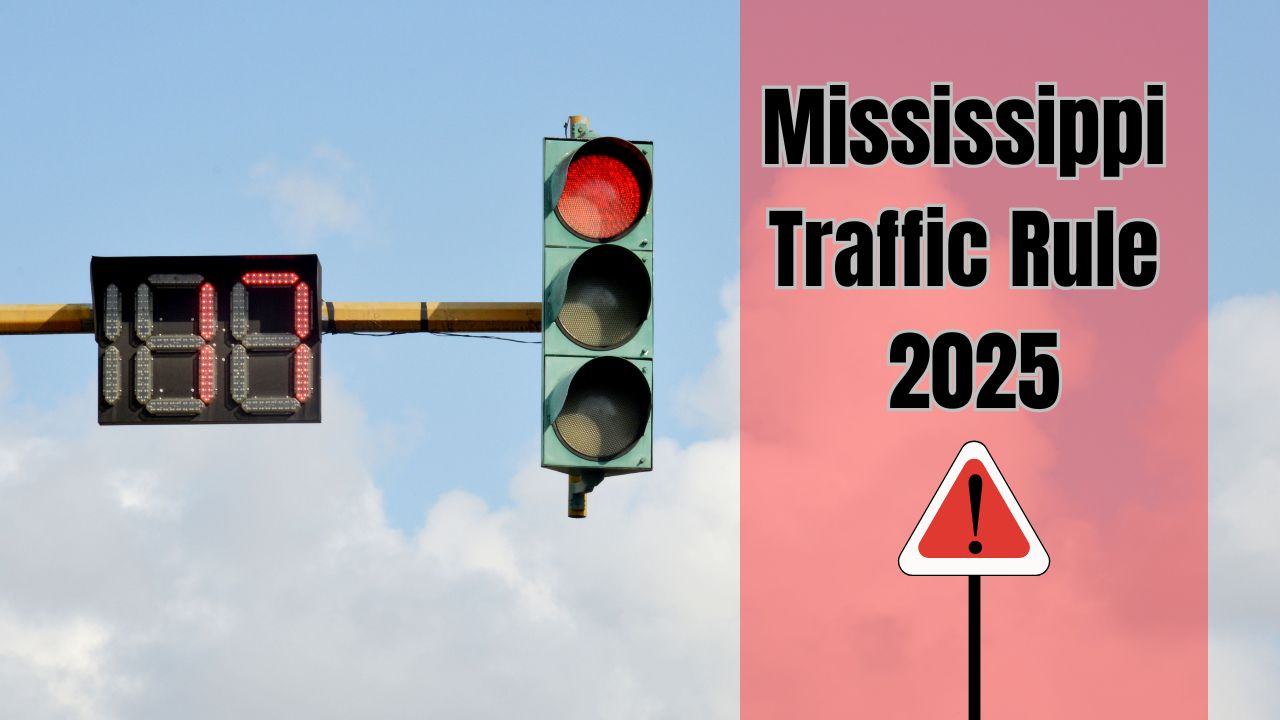 Mississippi Traffic Rule 2025 Update What Drivers Need to Know About the Right Turn on Red