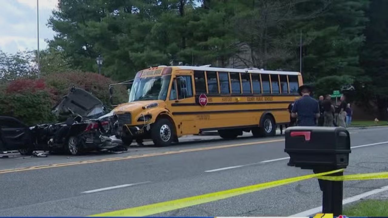16-Year-Old Girl Dies and Another Teen Injured in Harford County School Bus Crash