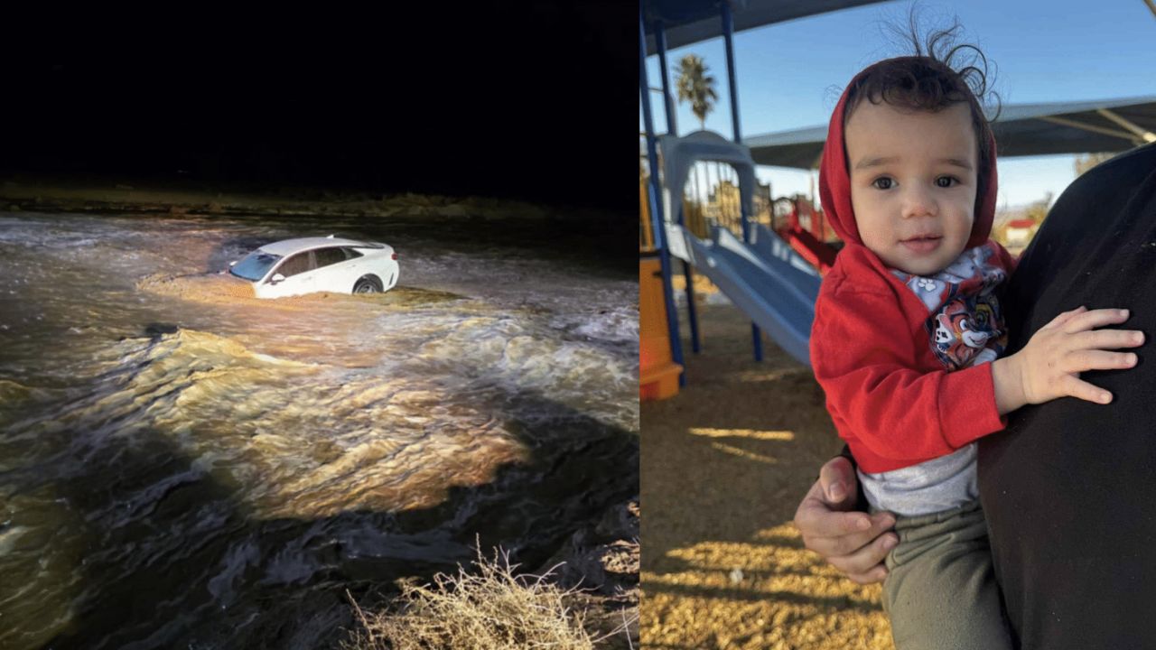 2-Year-Old Swept Away by California Floodwaters Found Dead in Barstow