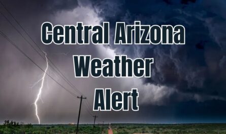 Central Arizona Weather Alert Showers, Thunderstorms, and Flooding Risk on Friday