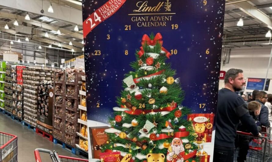 Costco Sells Massive 5-Foot-Tall Chocolate Advent Calendar, Customers Are Thrilled