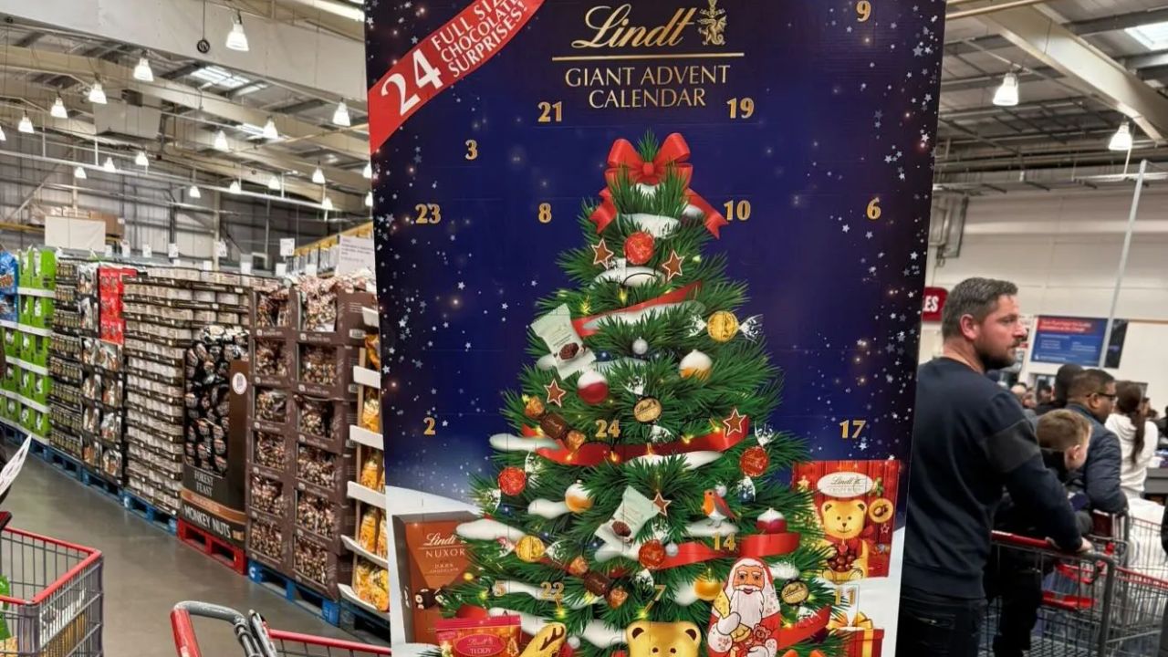 Costco Sells Massive 5-Foot-Tall Chocolate Advent Calendar, Customers Are Thrilled