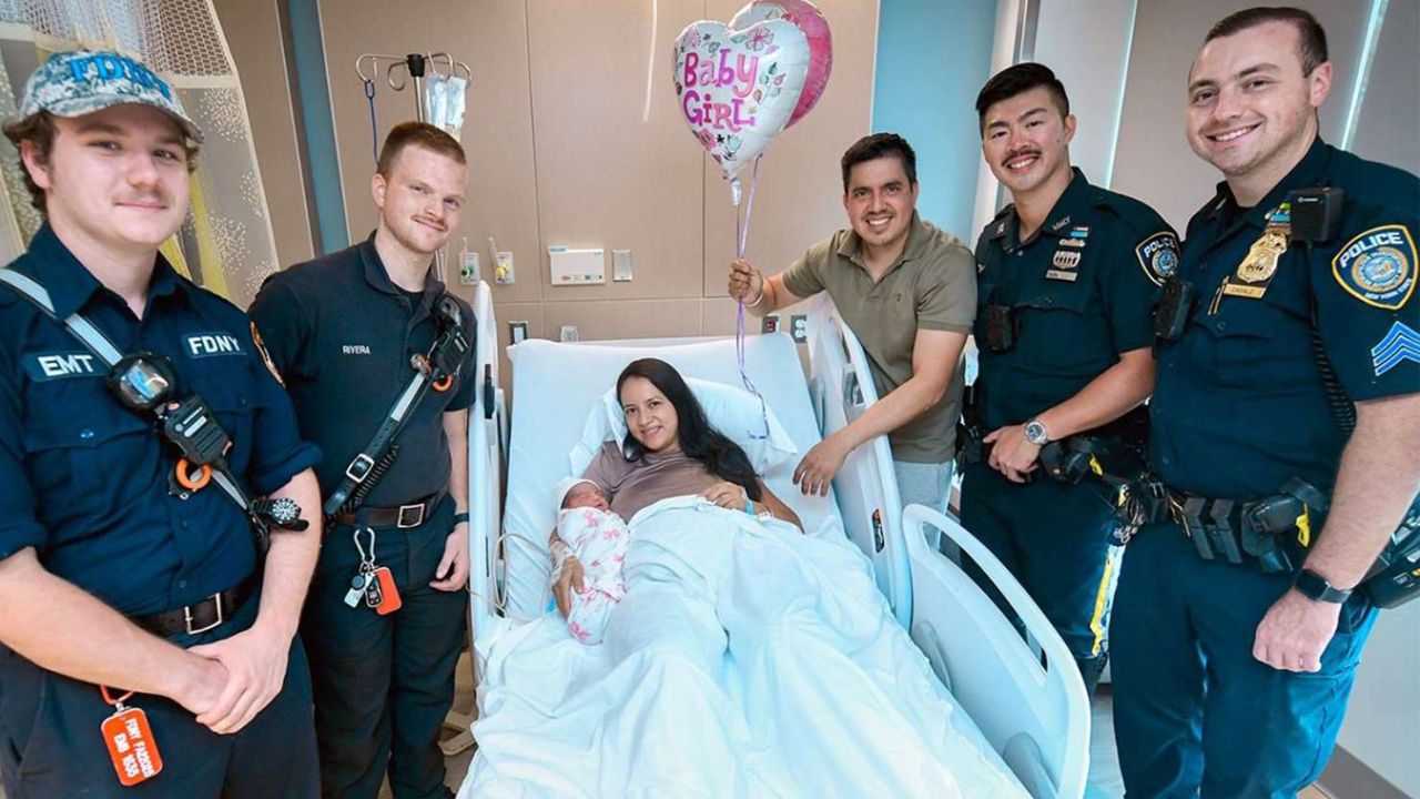 Couple Welcomes Baby on the Side of the Road During Rush Hour Traffic in NYC