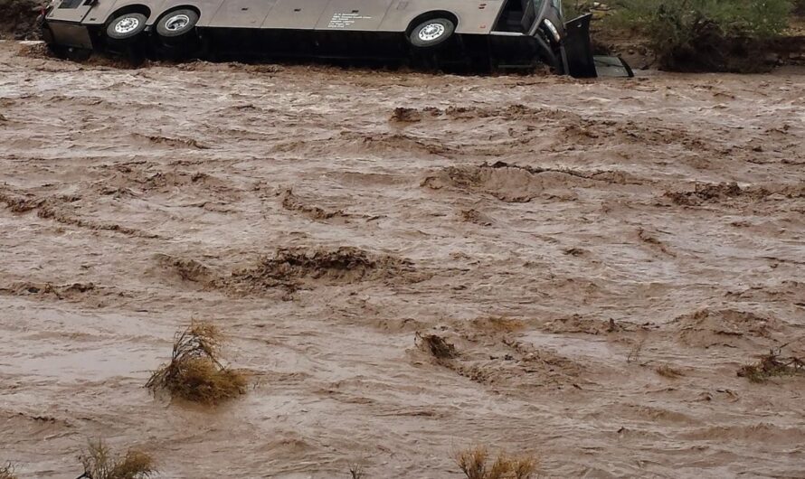 Crazy Arizona Man Turns Flooded Streets Into Kayak Adventure Amid Hazardous Conditions